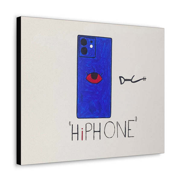"HI PHONE" Acrylic on Canvas Print