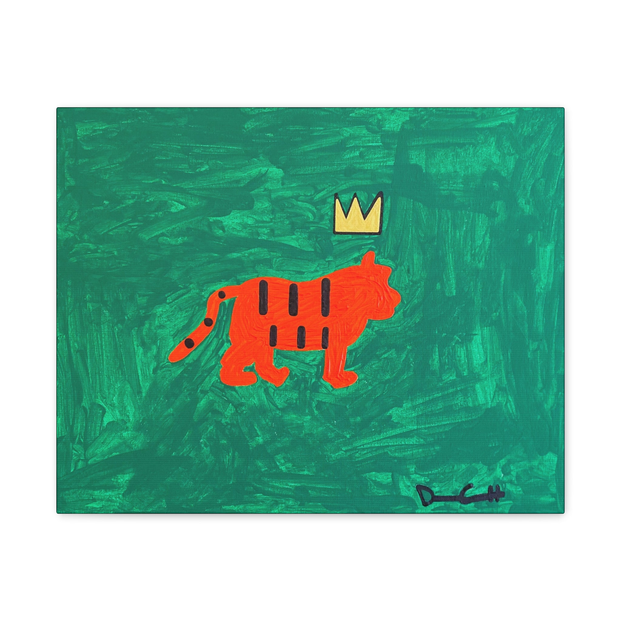 "TIGER KING" Acrylic on Canvas Print