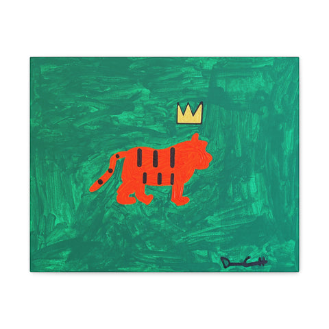 "TIGER KING" Acrylic on Canvas Print