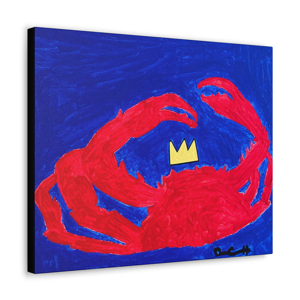 "KING CRAB" Acrylic on Canvas Print